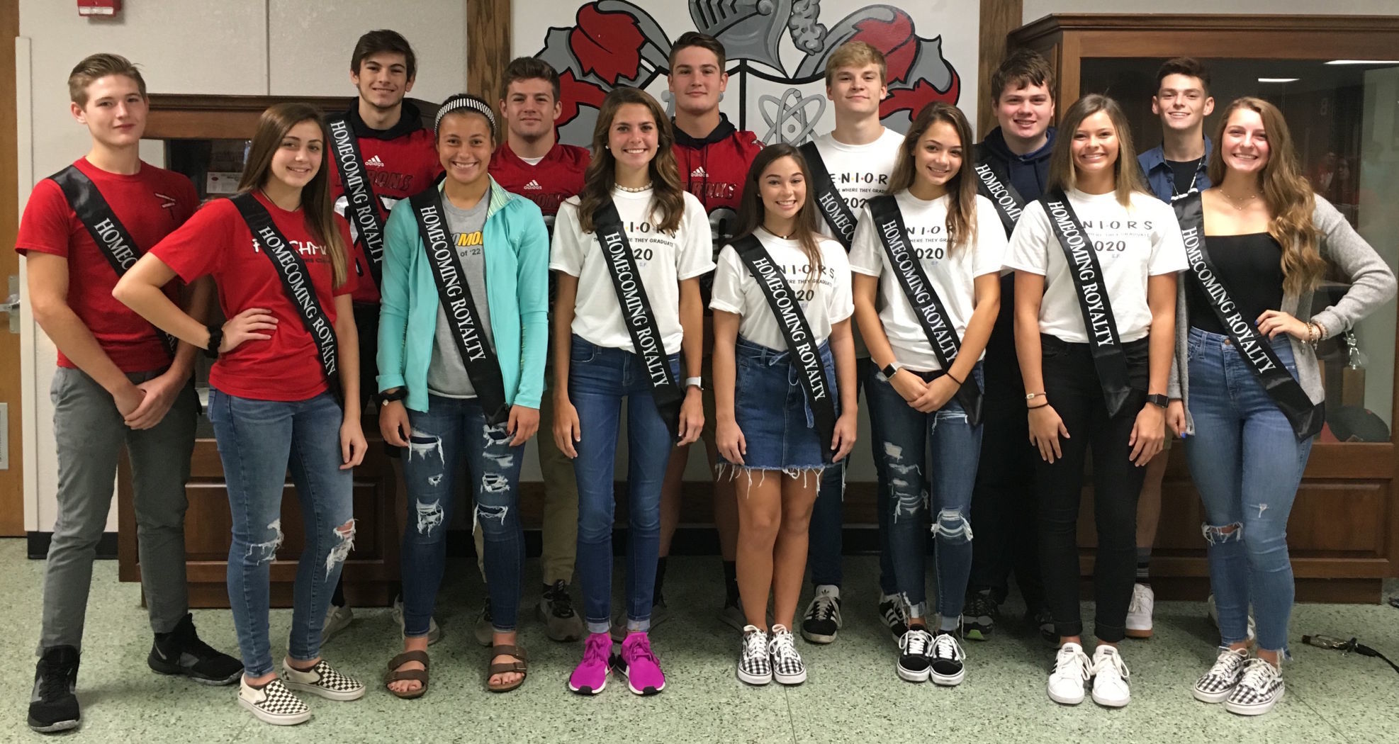 DeKalb High School homecoming court